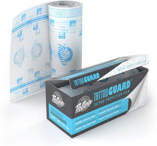 Believa Tattoo Wundverband Tattoopflaster Tattoo Film - Rollo 10m x 15cm Tattoo Guard