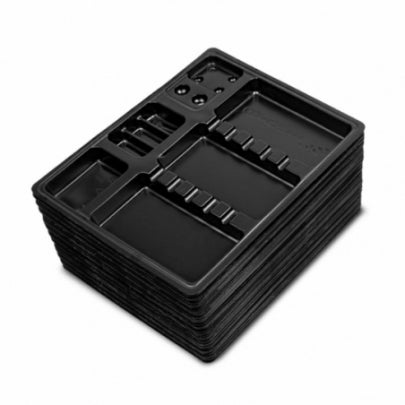 Instrument Trays BLACK- 25pcs Unterlage Arbeitsplatz