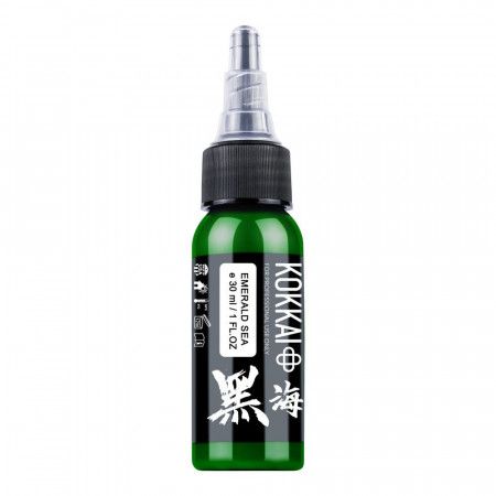 Kokkai Ink Tattoofarbe REACH - Emerald Sea (15 ml)