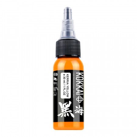 Kokkai Ink Tattoofarbe REACH -  Kerria Yellow (15 ml)