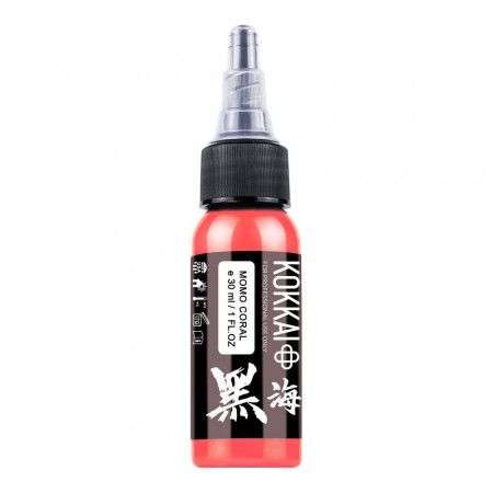 Kokkai Ink Tattoofarbe REACH - Momo Coral (15 ml)