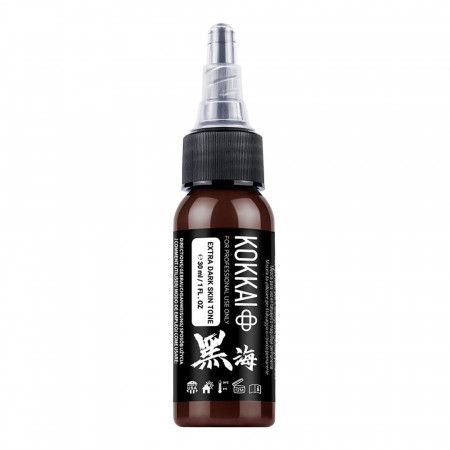 Kokkai Ink Tattoofarbe REACH - Skintone - Extra Dark (15 ml)