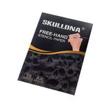 SkullDNA Free Hand Stencil Paper – 2-lagiges Tattoo Transferpapier A4 | 15 Blatt
