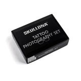 SkullDNA Tattoo Photography Set Black – LED Foto-Set für Tattoo Fotografie