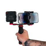 SkullDNA Mobile Phone Photography Double Head LED Lamp – Tattoo Fotolicht