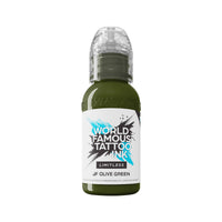 World Famous Limitless Tattoo Ink - JF Olive Green 30 ml