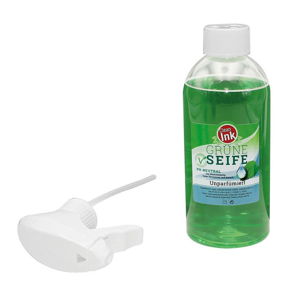 Clean Ink Grüne Seife Spray 500ml  inkl. Sprühkopf