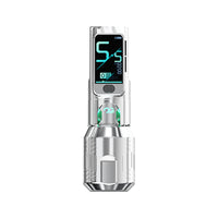 OG FURY II Kabelloser Tattoo-Stift – Silber – 4,2 mm Hub