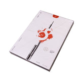 S8 Rotes Tattoo-Schablonenpapier, 100 Blatt (8,5" x 11) Transferpapier