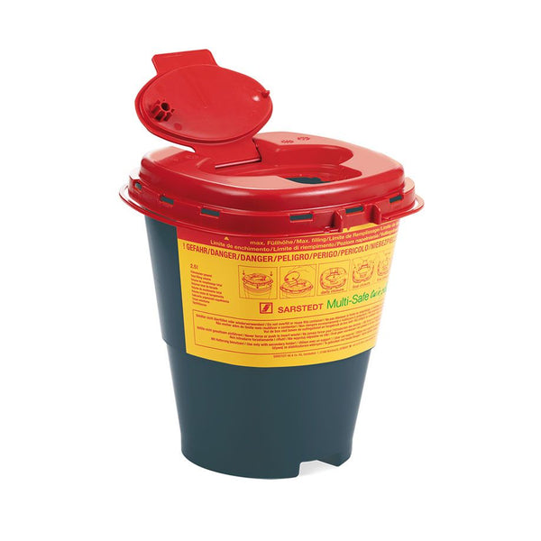 Kanülenabwurfbehälter Multi-Safe twin plus REC