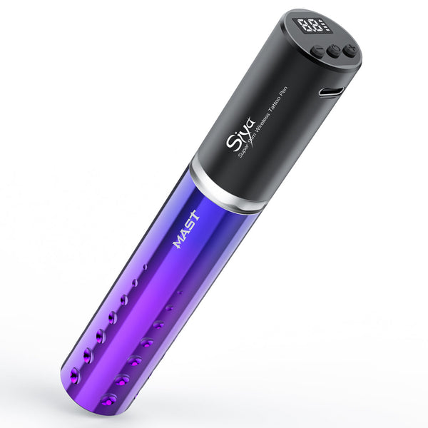 Dragonhawk Wireless Tattoo Machine Rotary Pen für Permanent Make-up SMP | Masttour Siya Purple