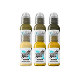 World Famous Limitless Tattoo Ink - Jenna Kerr Baroque Set - 6x 30 ml