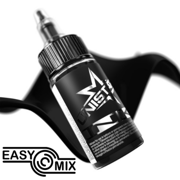UNISTAR INK Top Basic Black 30 ml – REACH Tattoo Farbe Schwarz – AS ...