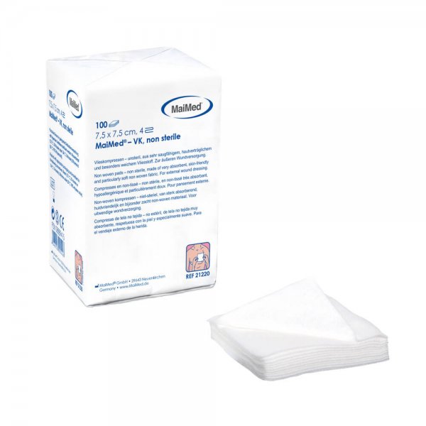 Vlieskompressen  MaiMed® – VK unsteril 100stk