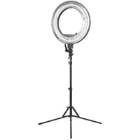 Ringlicht Lampe 18 48w fluoreszierend schwarz + Stativ