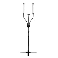LED-lampe für wimpern und make-up schwarz mit fernbedienung