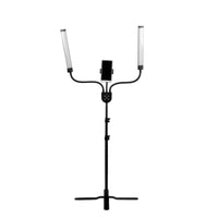 LED-lampe für wimpern und make-up schwarz mit fernbedienung