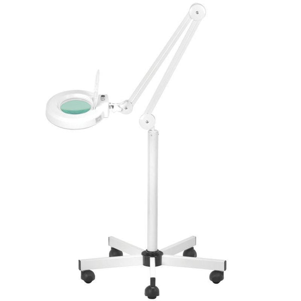 S5 LED-Lupenlampe + verstellbares LED-Stativ weiße Lichtintensität