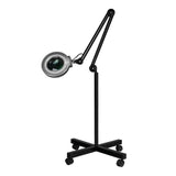 S4 Lupenleuchte + schwarzes Stativ