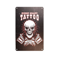 Dekoratives Tattoo-Board Schild