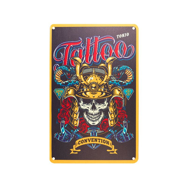 Dekoratives Tattoo-Board 3 Schild