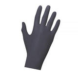 Unigloves Select Black Latexhandschuh puderfrei schwarz 100 Stk.