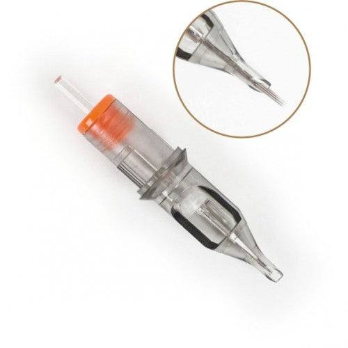 EZ REVOLUTION NEEDLE CARTRIDGES - 3 BIS 18 ROUNDSHADER 0,35MM 20er BOX