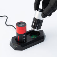 EZ P2 MT (MULTI-TOUCH)  Wireless Battery Tattoo Pen Machine ROT Und Schwarz