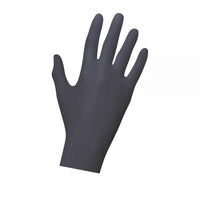 Unigloves Nitril Black Pearl-Handschuhe puderfrei Black 100er Box