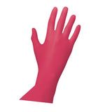 Unigloves Nitril Red Pearl-Handschuhe puderfrei rot 100er Box