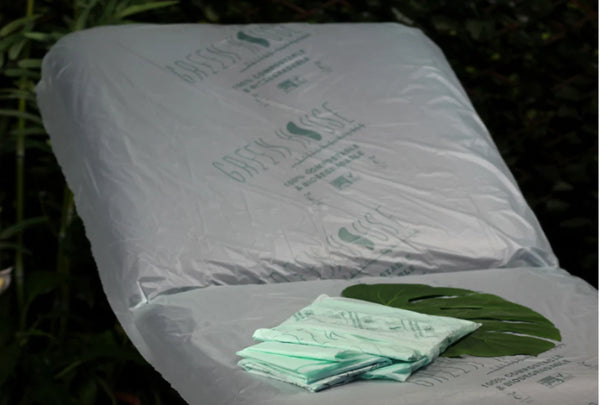 PLA "Bio Kunststoff" - Liegenabdeckung / Arbeitsplatzabdeckung 20Stk