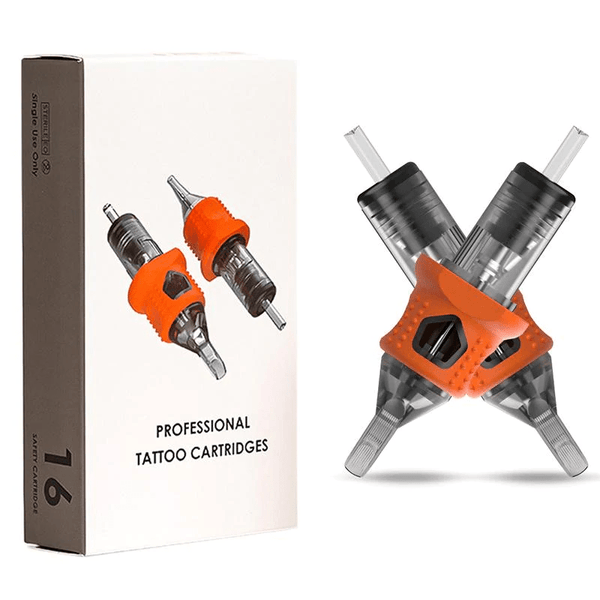 INKin Kelly orange CARTRIDGE NEEDLES -  Magnum curved 0.35
