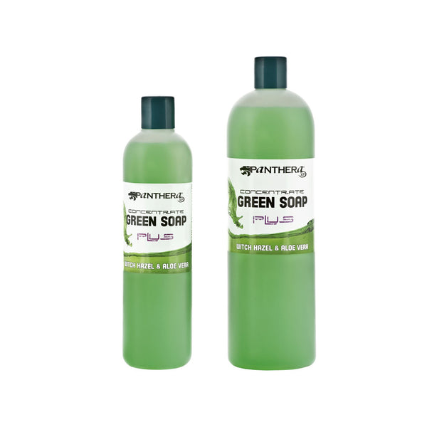 PANTHERA GREEN SOAP mit Witch Hazel und Aloe Vera Seife