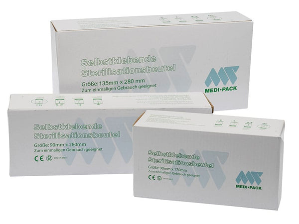 Sterilisationsbeutel, selbstklebend 200pcs MEDI PACK