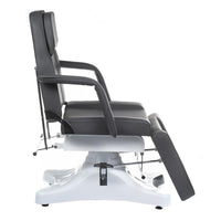Hydraulischer Kosmetikstuhl BD Grau Tattooliege Massageliege