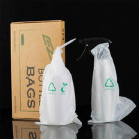 WASH BOTTLE COVER BAGS - 250 PER PACK BIO ÖKO PLA