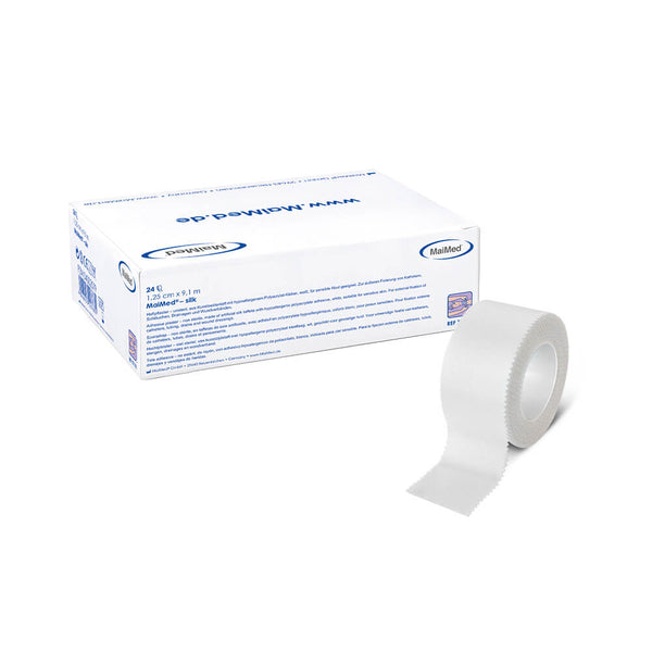 MaiMed® – Silk aus Kunstseide weiß 12 Rol.
