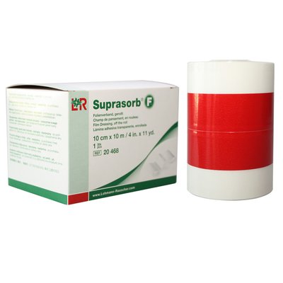 SUPRASORB F Folien Wundverband Tattoo Folie unsteril 10m