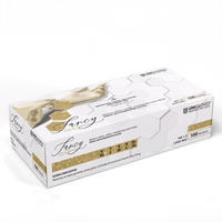 Nitrilhandschuhe, UNIGLOVES FANCY GOLD puderfrei Nitril  unsteril, ungepudert