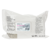 UNIGLOVES WET WIPES PLUS 80 Blatt 25x25cm Flächendesinfektion